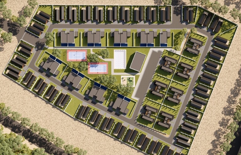 development-site-plan-render